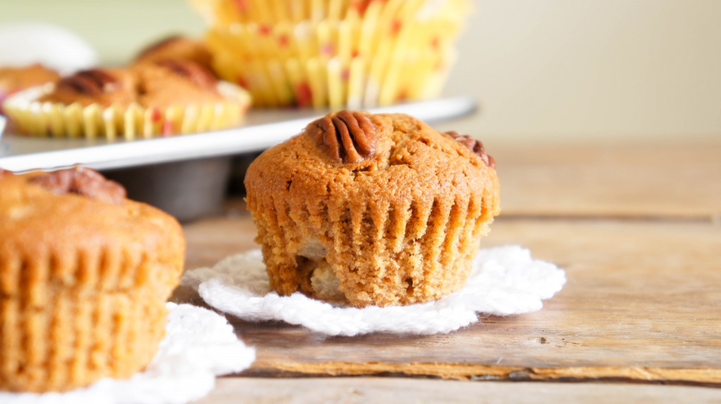 Herfstige peer & speculaas cakejes