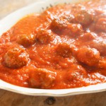 Albondigas, oftewel Spaanse gehaktballetjes in tomatensaus