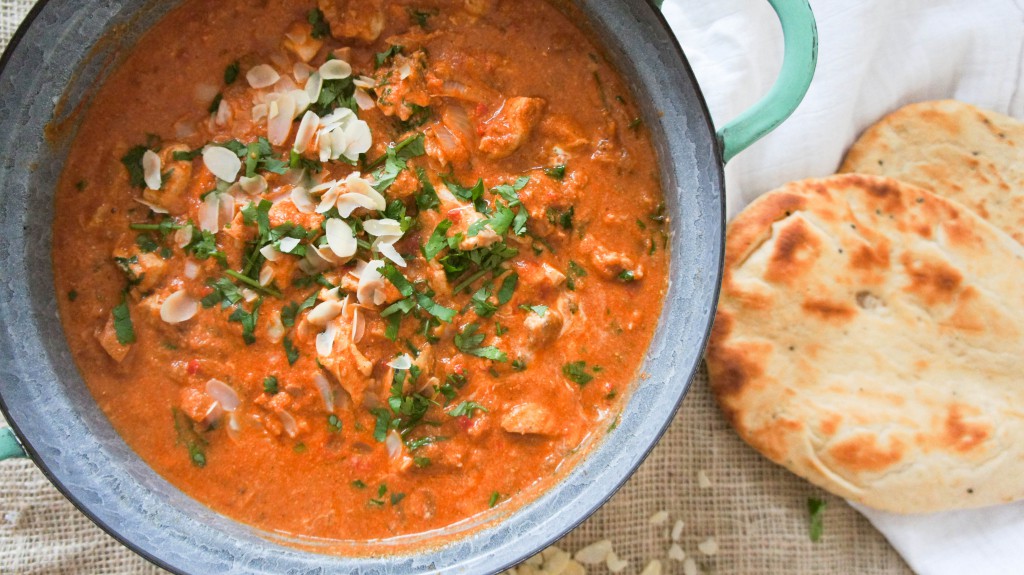 Tikka masala zoals in India