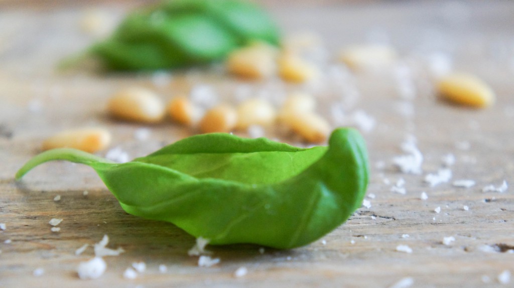 Groene pesto, zonder poespas