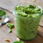 Groene pesto, zonder poespas