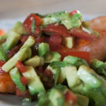 Zalm met avocadosalsa