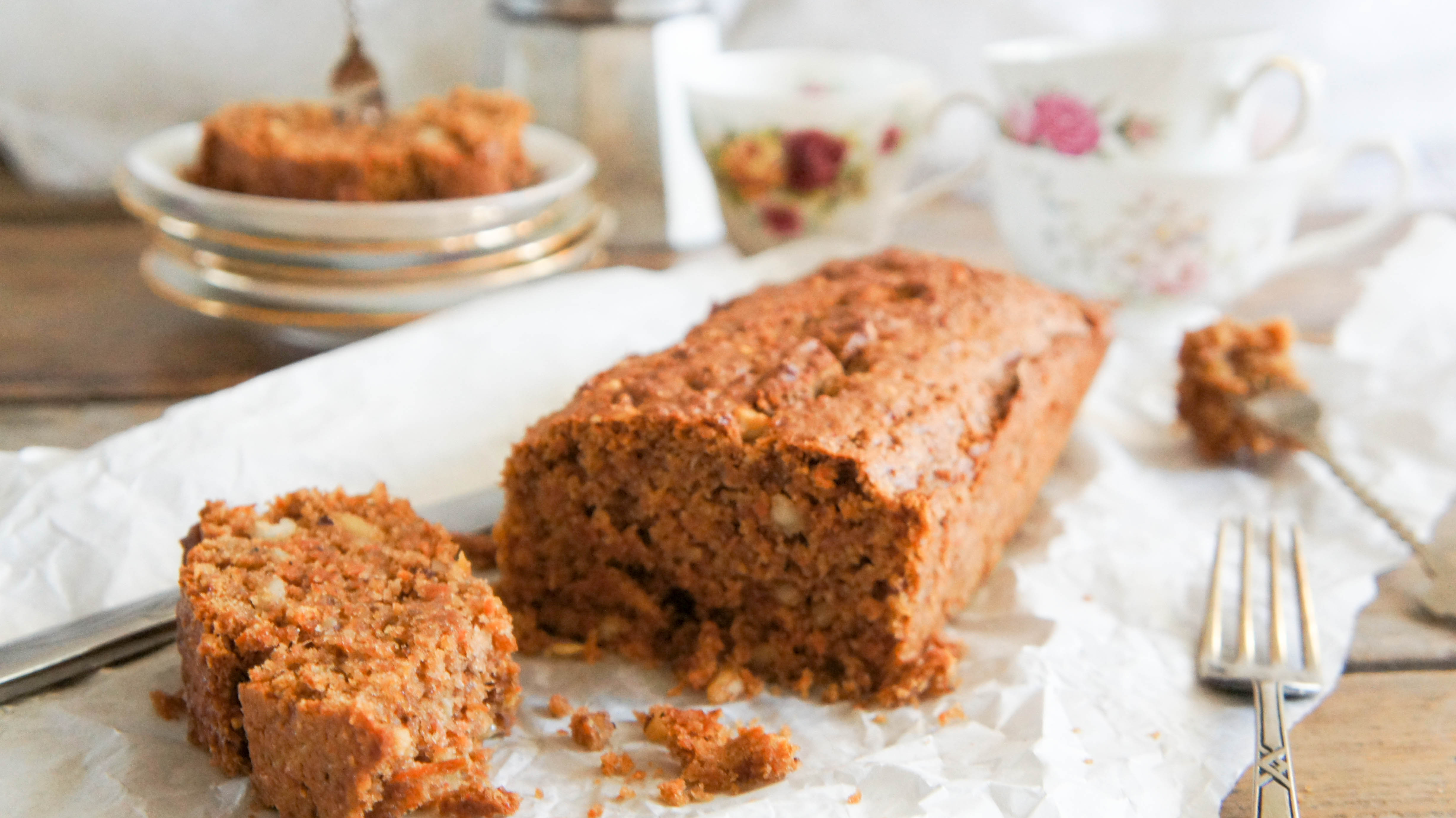 Carrotcake van wortelpulp