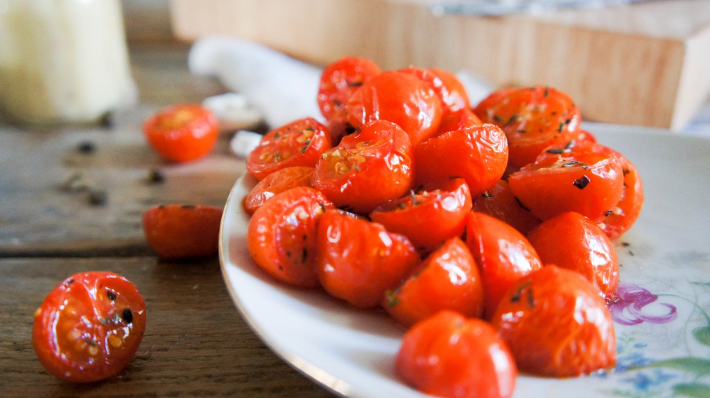 Slome tomaten uit de oven