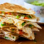 Quesadillas met guacamole