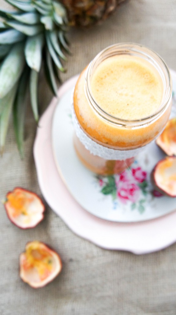 Tropische smoothie met extra vitamine C