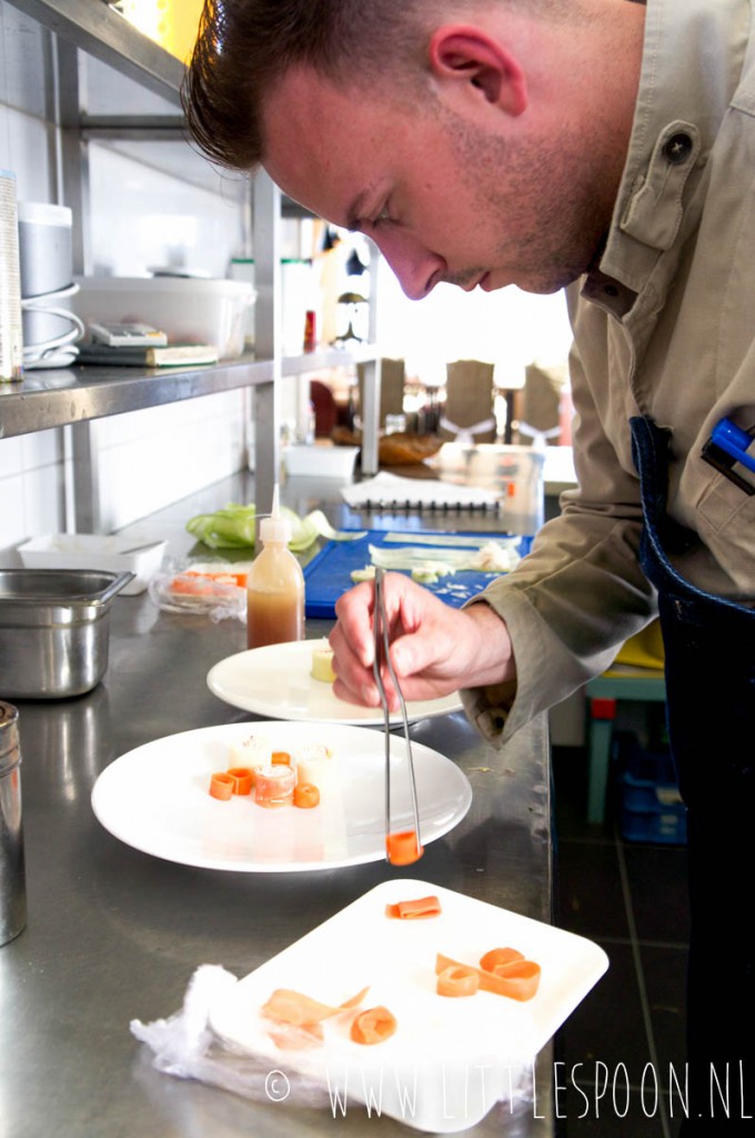 Little Spoon in de keuken bij Restaurant Meliefste