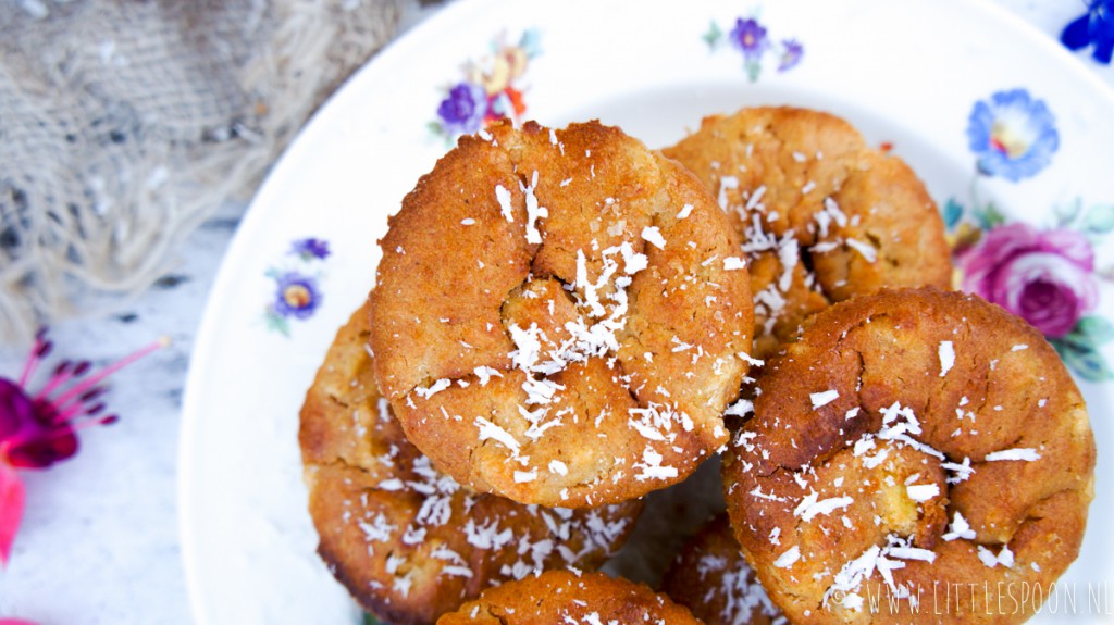 Exotische muffins met ananas en kokos