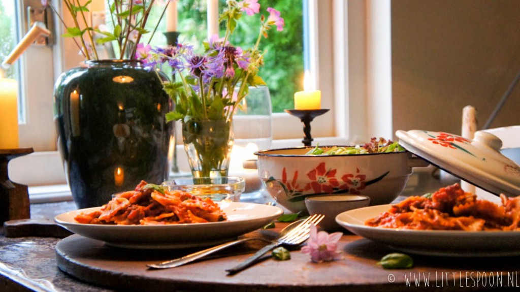 Pasta met gehaktsaus