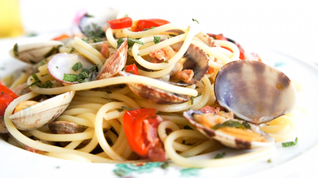 Food bucketlist #1 Spaghetti vongole