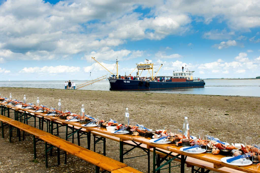 Fruits de mer op de Oosterschelde