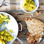 Snelle Indiase bloemkoolcurry