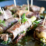 Involtini met groene aspergetips