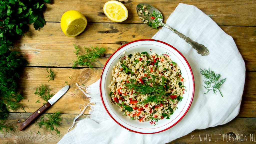 Makkelijke meeneemlunch: rijstsalade