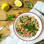 Makkelijke meeneemlunch: rijstsalade