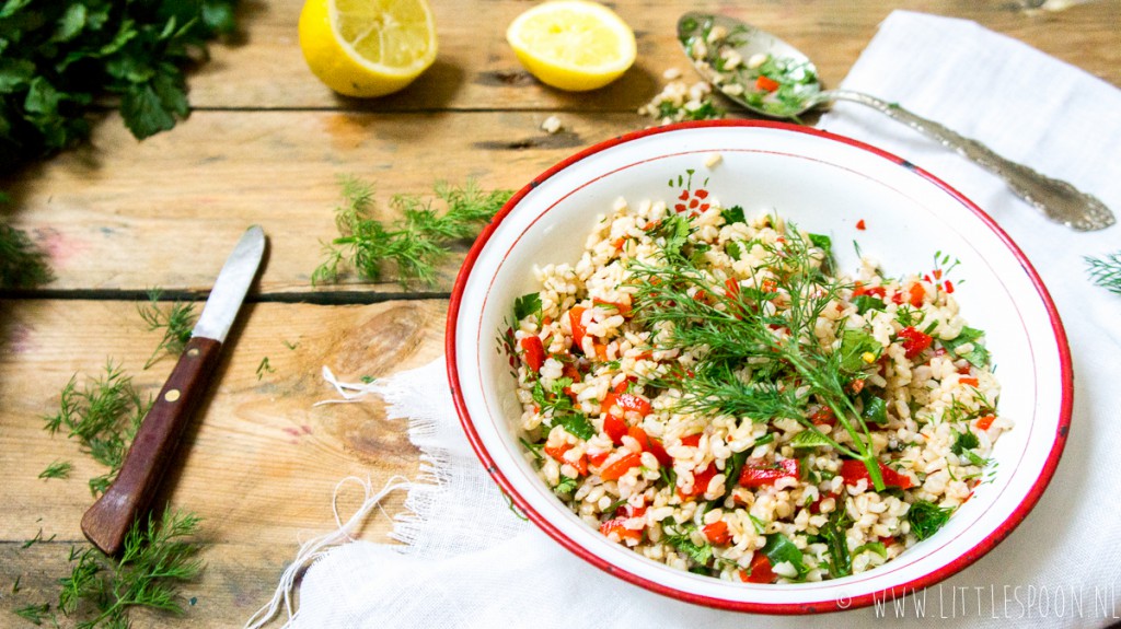 Makkelijke meeneemlunch: rijstsalade