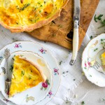 Quiche met spekjes en ui