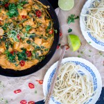 Makkelijk & snel: Kipcurry met udon noodles
