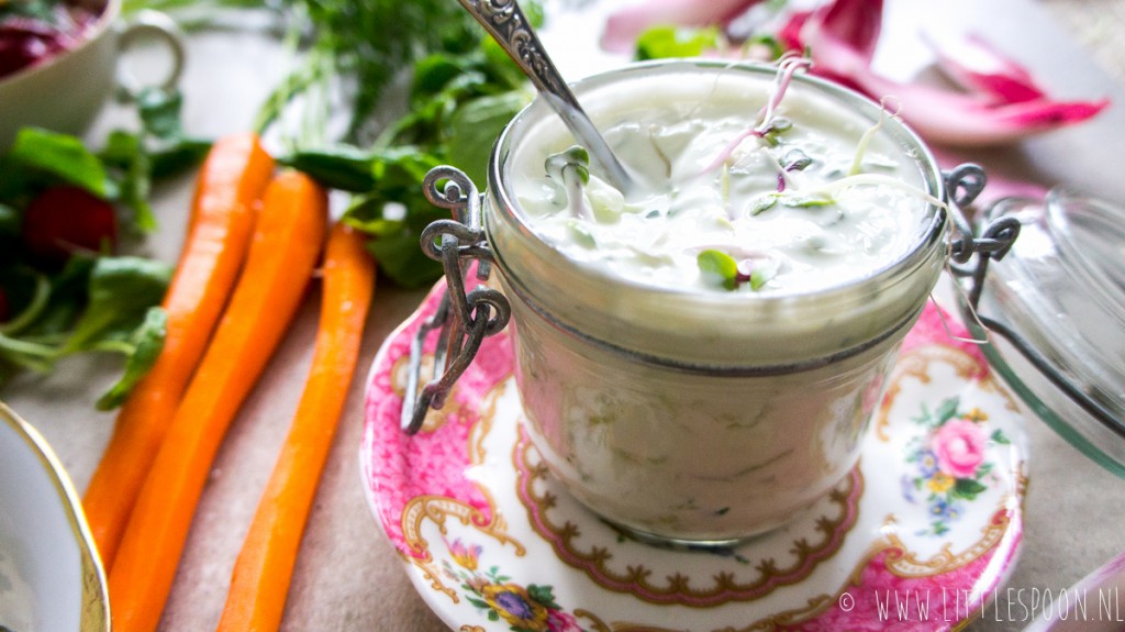 Homemade tzatziki