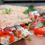 Picknickbrood // goed belegde focaccia