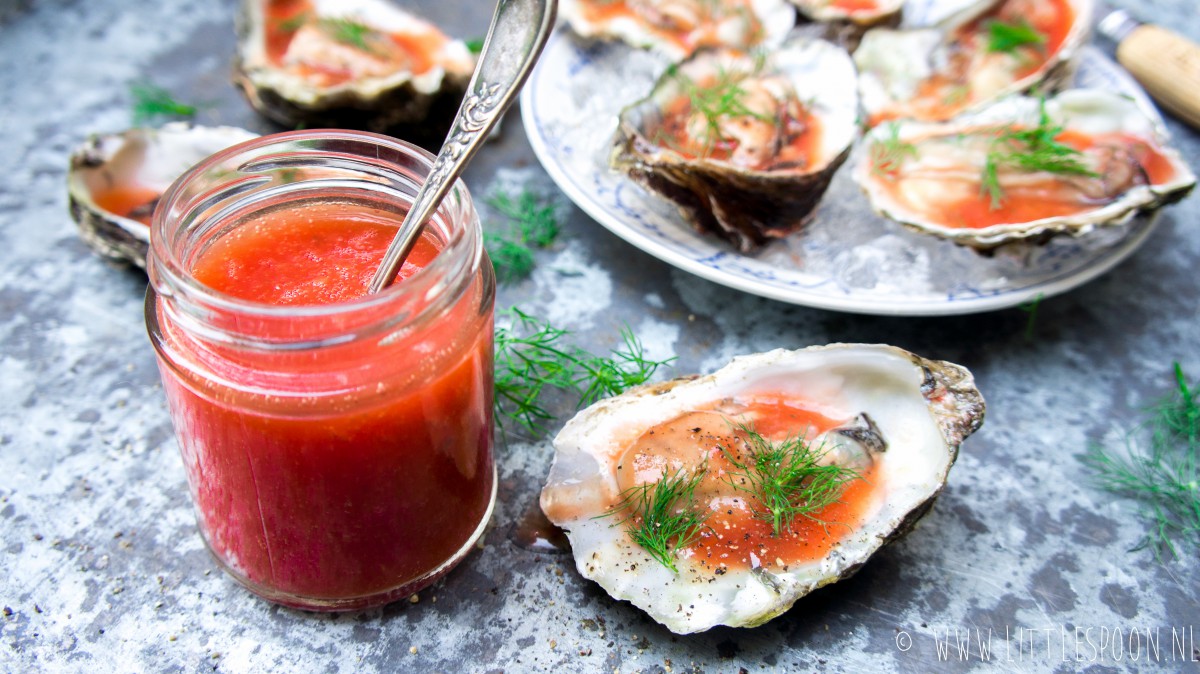 Bloody Mary oesters