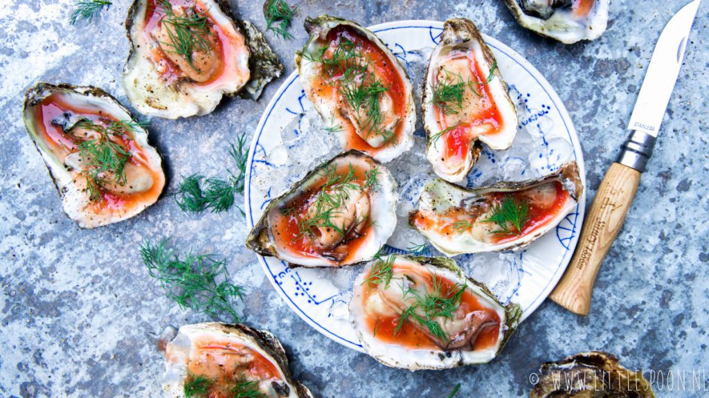 Bloody Mary oesters