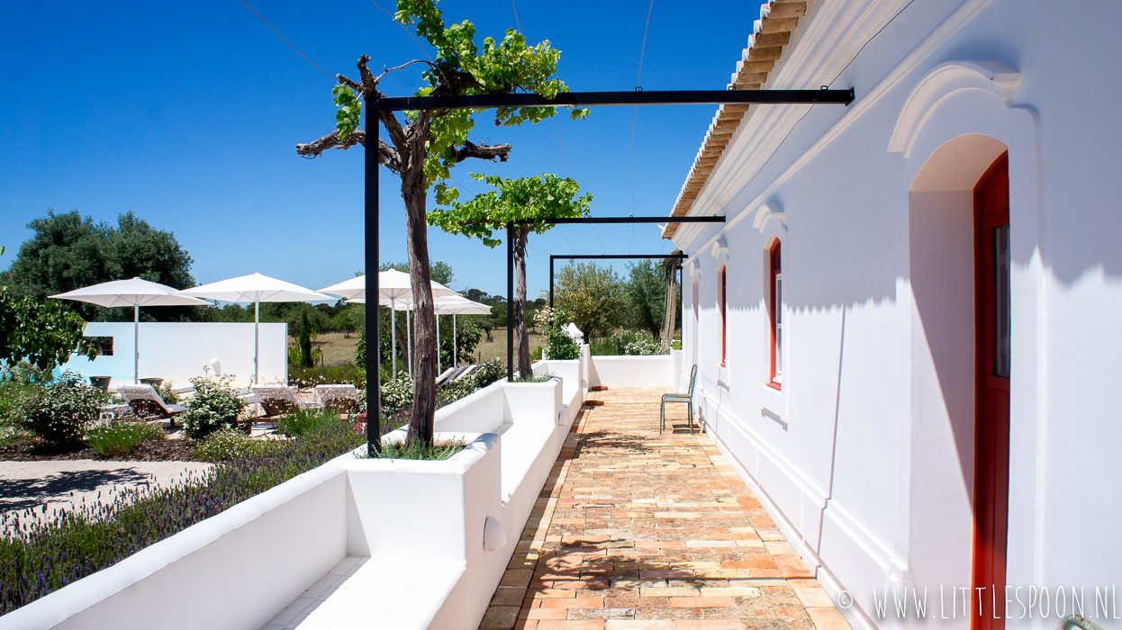 Slapen bij Pensao Agricola, een paradijs in de Algarve