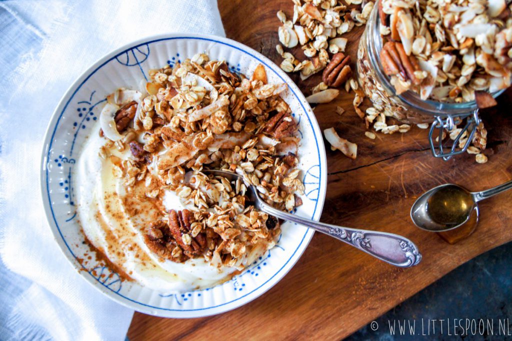 Vliegensvlugge granola uit de pan