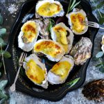 Oesters gegratineerd met champagne