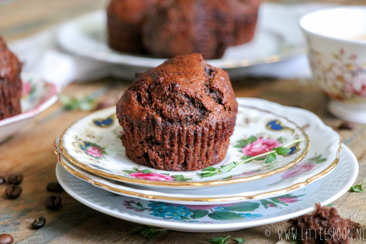 Gezonde koffiemuffins met dadels