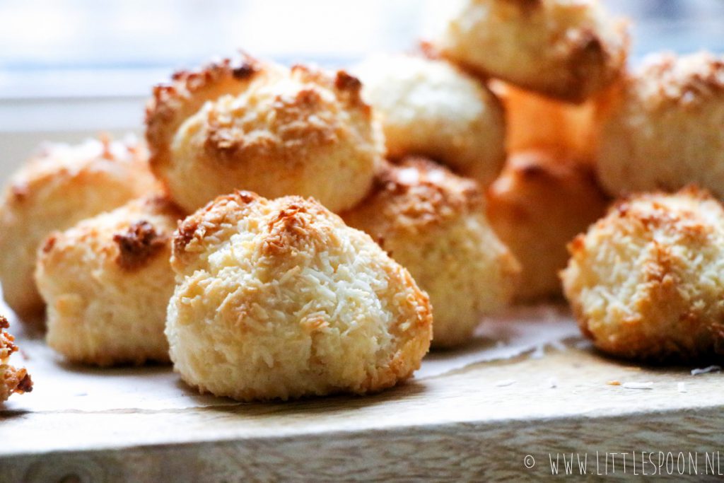 Super snelle kokosmakronen (met slechts 2 ingrediënten)