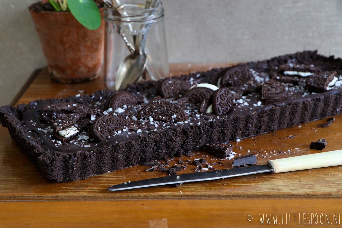 Verrassend Oreo cake met pure chocolade en zeezout - Little Spoon BW-05