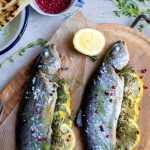 BBQ // Hele forel van de grill