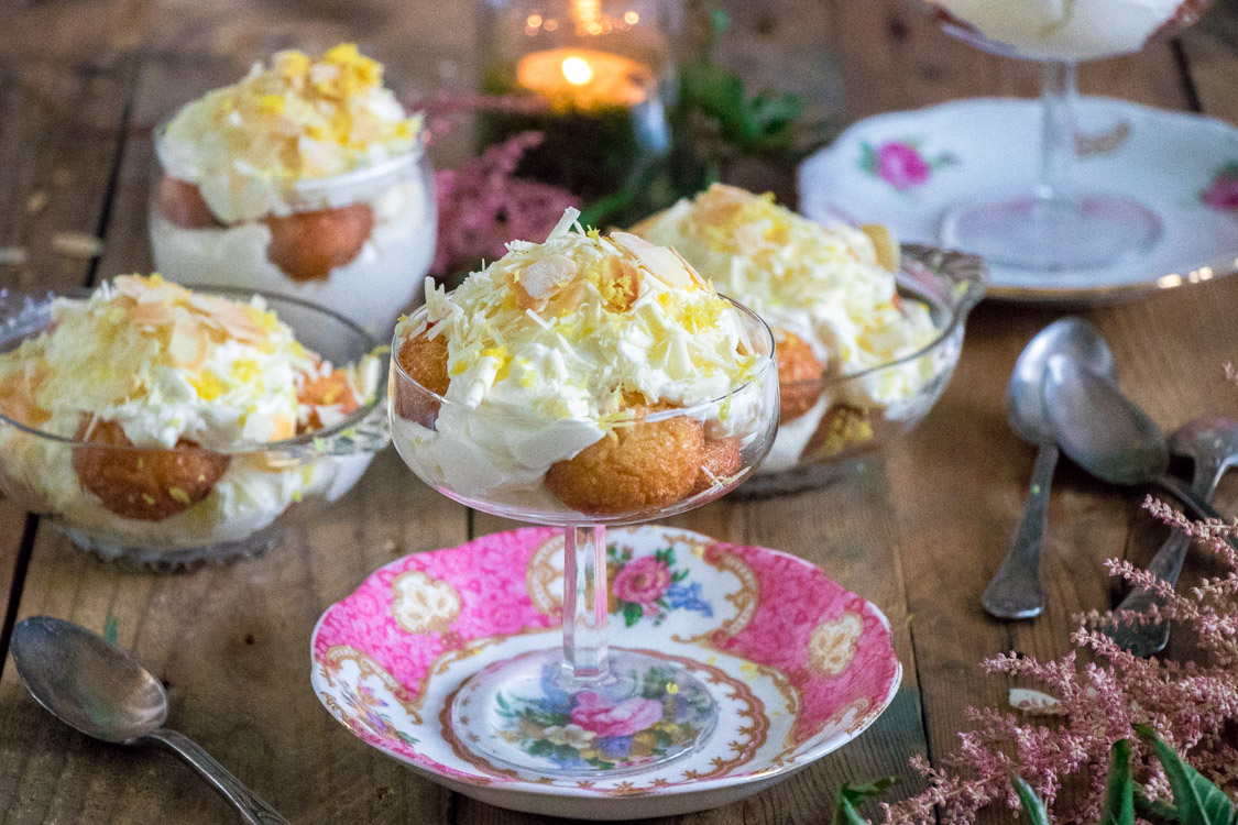 Tiramisu met limoncello en bitterkoekjes