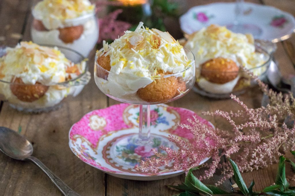 Tiramisu met limoncello en bitterkoekjes