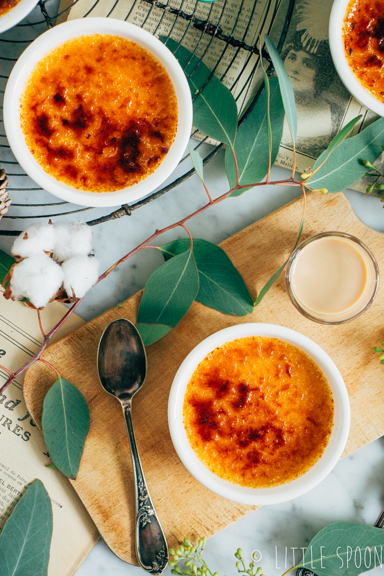 Crème brûlée met baileys