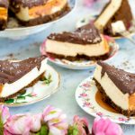 New york cheesecake met chocolade